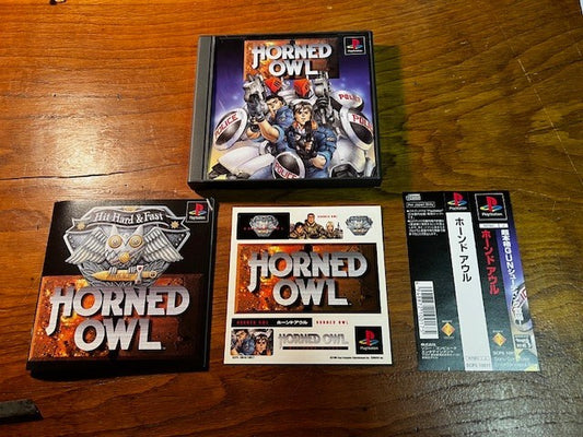 Horned Owl with Hyper Blaster Set – PlayStation – CIB – Sony – Excellent