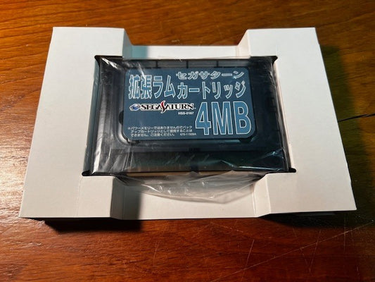 4MB RAM Cartridge - Sega Saturn - Boxed - Very Good - Sega