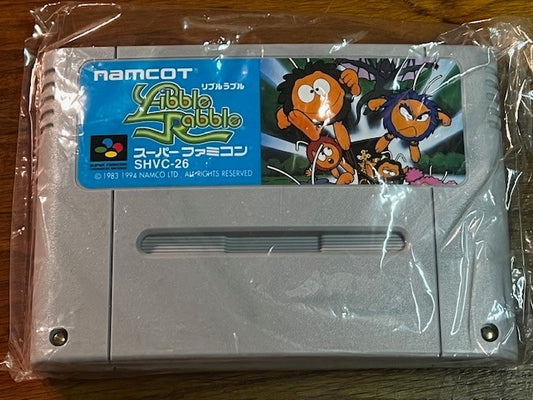 Libble Rabble – Super Famicom – CIB – Namcot – Very Good