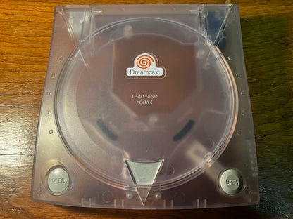DREAMCAST OFFICIAL CRYSTAL CASE - GMS 002 - NEW / UNUSED - RARE