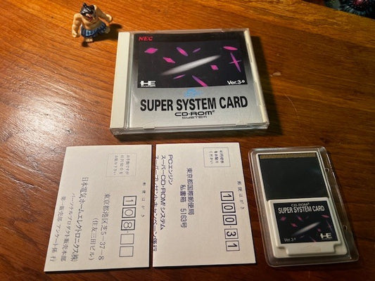 SUPER SYSTEM CARD Ver 3.0 – PC ENGINE – CIB – EXCELLENT