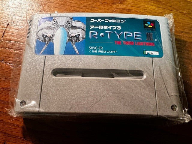 R-Type III: The Third Lightning – Super Famicom – Irem – CIB – Excellent
