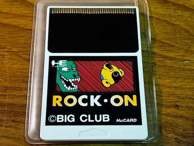 Rock-On – PC Engine – Big Club – HuCard Japan CIB