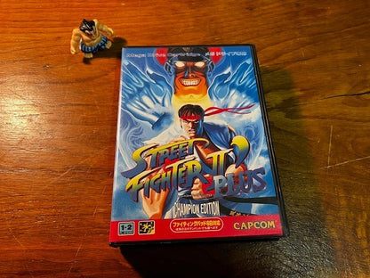 Street Fighter II Plus: Champion Edition - Sega Mega Drive - Box, Cart & Manual
