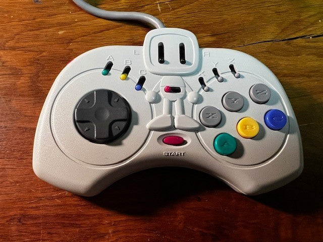 Hudson SBom Joycard Sega Saturn Bomberman Controller HC-735 CIB Tested Japan
