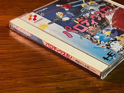 PARODIUS DA! PC ENGINE - KONAMI - CIB - VERY GOOD