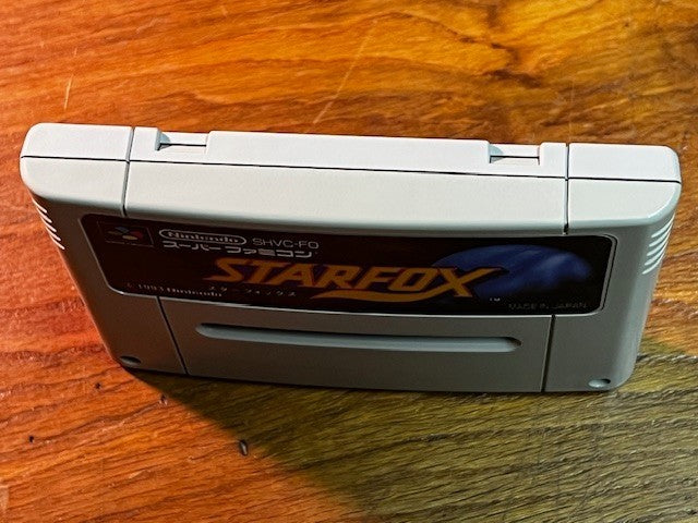 STARFOX - SFC - NINTENDO - 100% CIB - VG