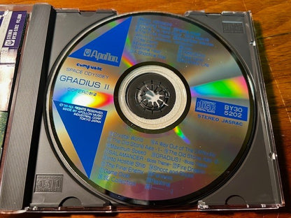 Space Odyssey Gradius II GOFER no Yabou Original Soundtrack CD – Konami – Excell