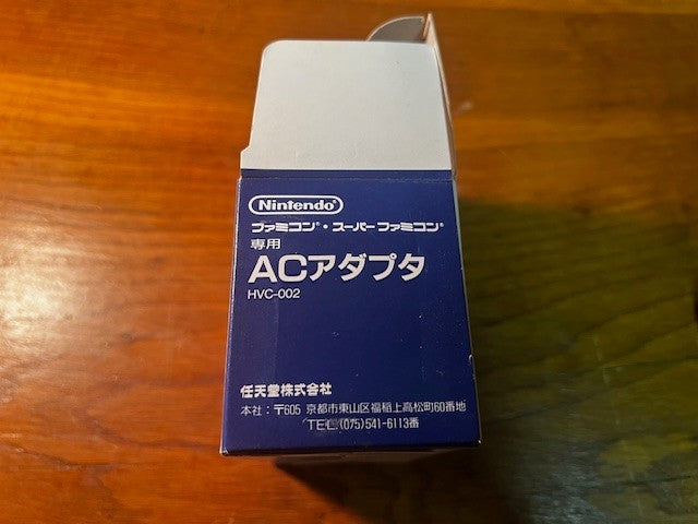 OEM NINTENDO HVC-002 AC ADAPTER - SUPER FAMICOM - BOXED - ORIGINAL