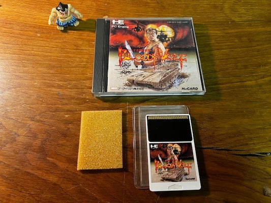 BLOODY WOLF - PC ENGINE - DECO - VERY GOOD