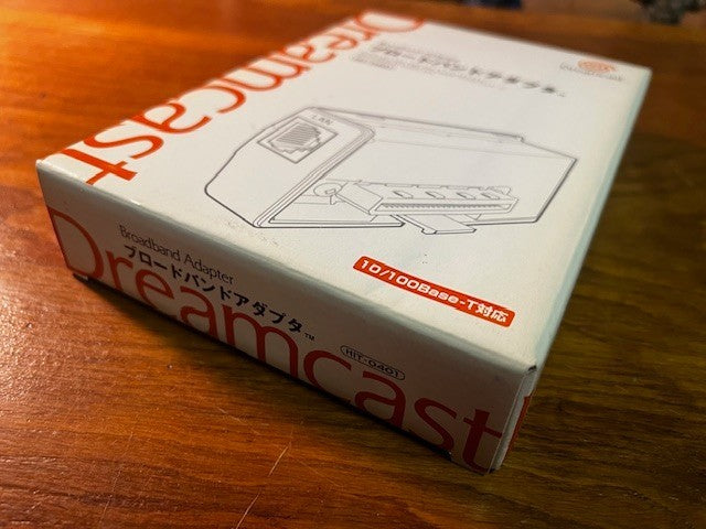 DREAMCAST BROADBAND ADAPTER - HIT-0401 - CIB - DREAM PASSPORT 3 & 1 - EXCELLENT