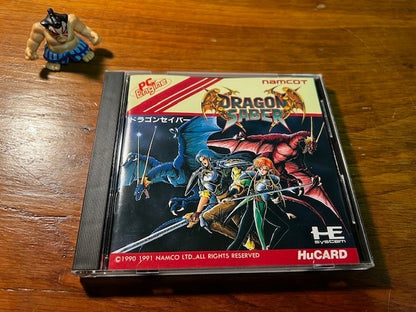 DRAGON SABER - PC ENGINE - NAMCOT - VERY GOOD