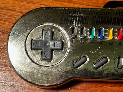 Hori Fighting Commander – Black & Gold – Super Famicom