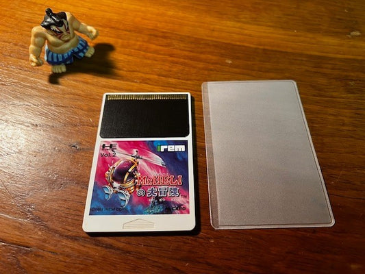 Mr. Heli no Daibouken – PC Engine – HuCard – Tested – Sleeve – Excellent