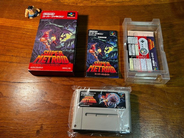 Super Metroid (Super Famicom, SHVC-RI) – CIB, Tested, Complete with Inserts