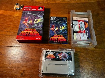 Super Metroid (Super Famicom, SHVC-RI) – CIB, Tested, Complete with Inserts