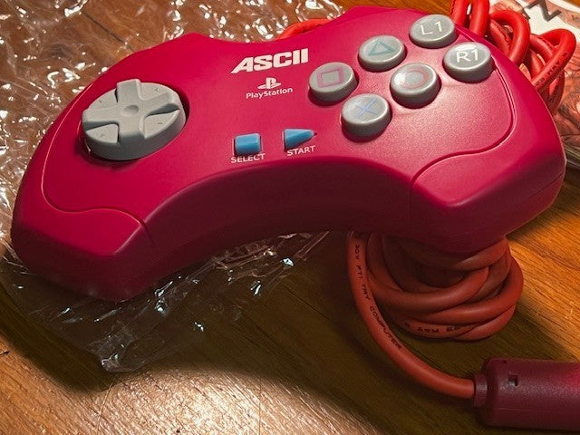 ASCII PAD FT2 Capcom Version PS2 Fighting Controller CIB Tested Japan