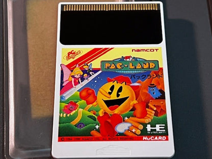 PAC LAND - PC ENGINE - NAMCOT - CIB - EXCELLENT