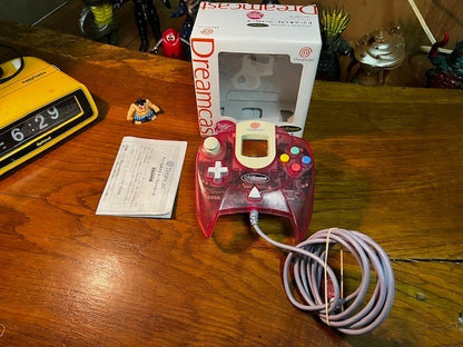 SEGA DREAMCAST (ドリームキャスト) MILLENIUM 2000 PASSION PINK CONTROLLER - BOXED - EXCELLENT