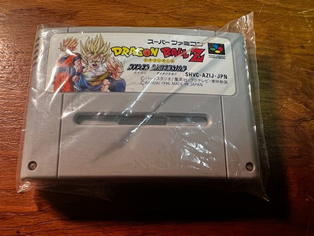 Dragon Ball Z Hyper Dimension Super Famicom SFC Box Manual Tested Japan