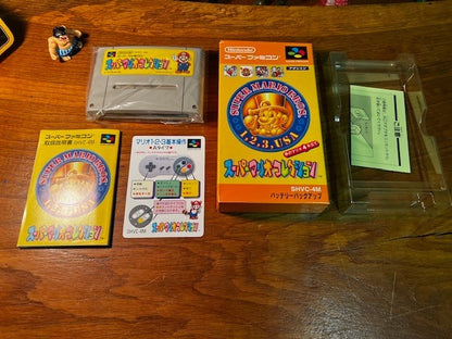 SUPER MARIO COLLECTION – SFC – NINTENDO – 100% CIB – EXCELLENT