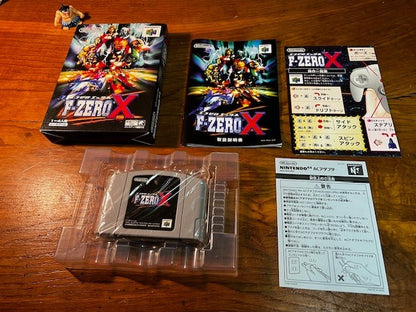 Nintendo 64 N64 F-Zero X CIB Japan Ver. Excellent