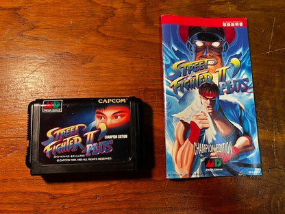 Street Fighter II Plus: Champion Edition - Sega Mega Drive - Box, Cart & Manual