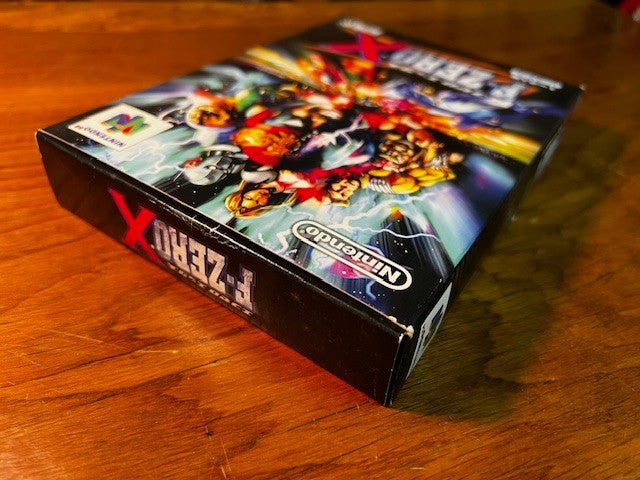Nintendo 64 N64 F-Zero X CIB Japan Ver. Excellent