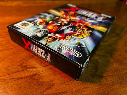 Nintendo 64 N64 F-Zero X CIB Japan Ver. Excellent