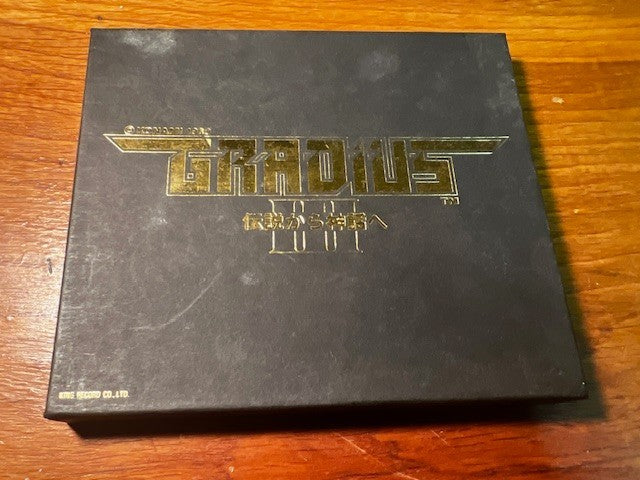 Konami Gradius III Original Soundtrack CD Japan Game Music OST Complete Box