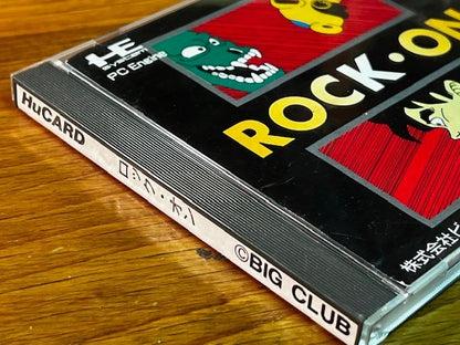 Rock-On – PC Engine – Big Club – HuCard Japan CIB