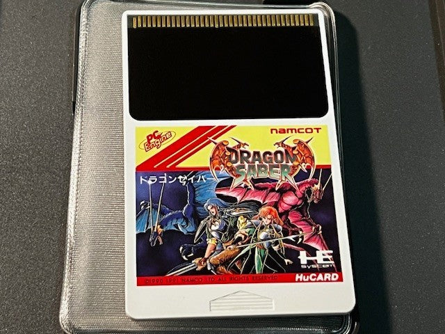 DRAGON SABER - PC ENGINE - NAMCOT - VERY GOOD