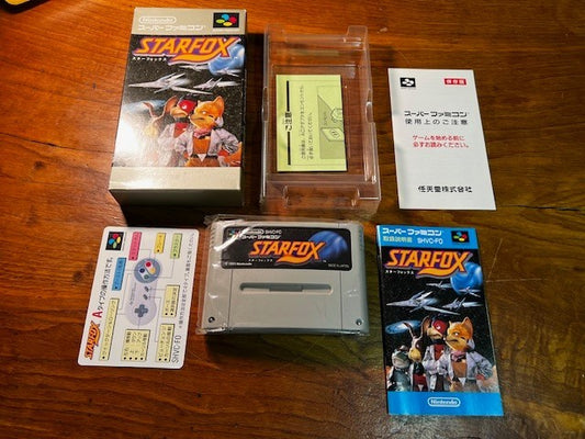 STARFOX - SFC - NINTENDO - 100% CIB - EXCELLENT