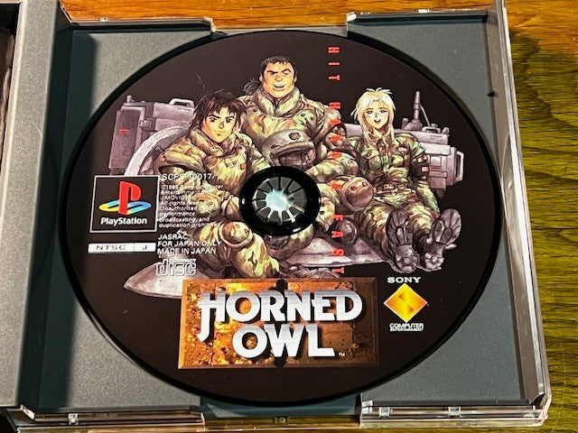 Horned Owl with Hyper Blaster Set – PlayStation – CIB – Sony – Excellent