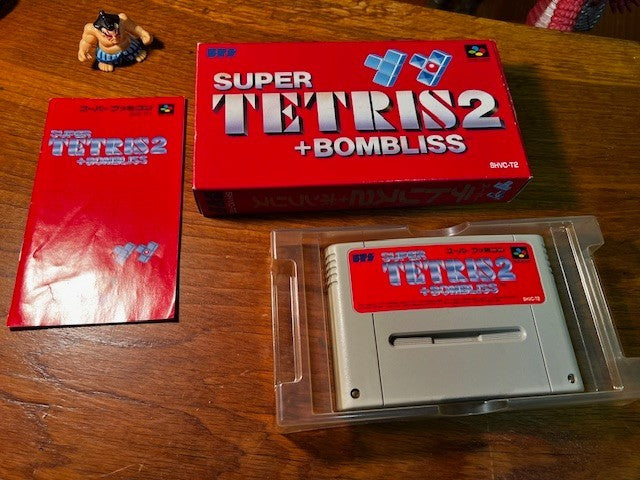 SUPER TETRIS 2 + BOMBLISS - SFC - BULLET PROOF SOFTWARE