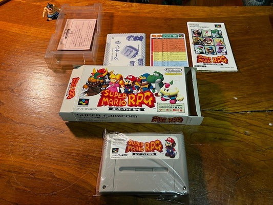 SUPER MARIO RPG - SFC - NINTENDO - CIB - EXCELLENT