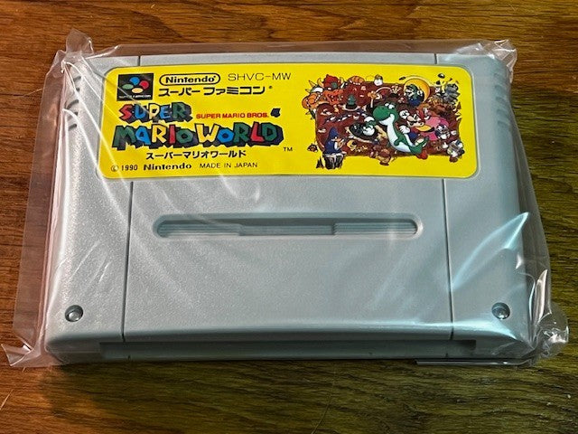 SUPER MARIO WORLD - SFC - NINTENDO - EXCELLENT