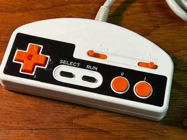 NEC PC Engine White Console – Twin Commander Controller – Multi-Tap – Tested