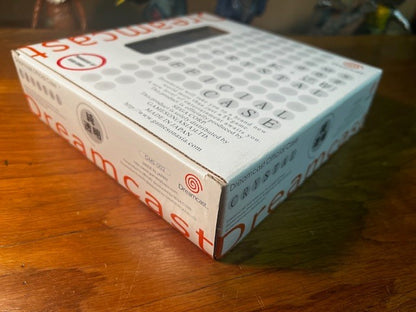 DREAMCAST OFFICIAL CRYSTAL CASE - GMS 002 - NEW / UNUSED - RARE