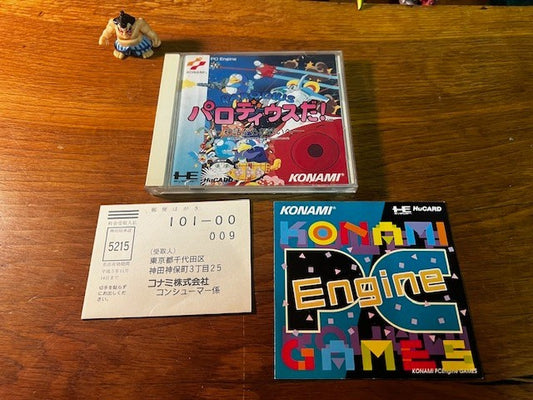 PARODIUS DA! PC ENGINE - KONAMI - CIB - VERY GOOD