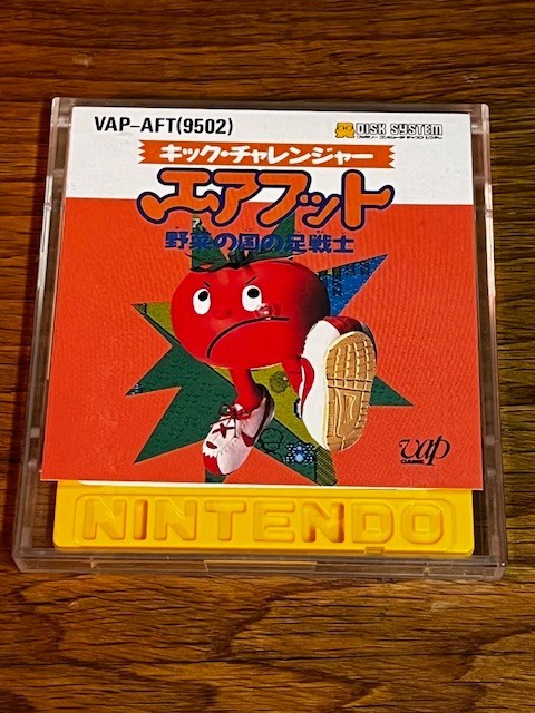 KICK CHALLENGER: AIR FOOT (キックチャレンジャー エアフット) - FAMICOM DISK SYSTEM - VAP - EXCELLENT