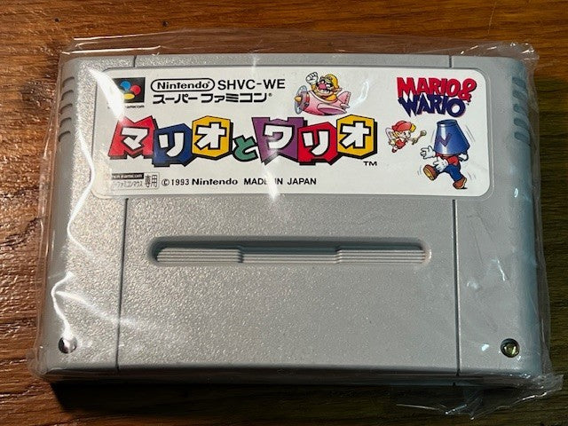 Mario & Wario – CIB – Super Famicom – Nintendo – Excellent