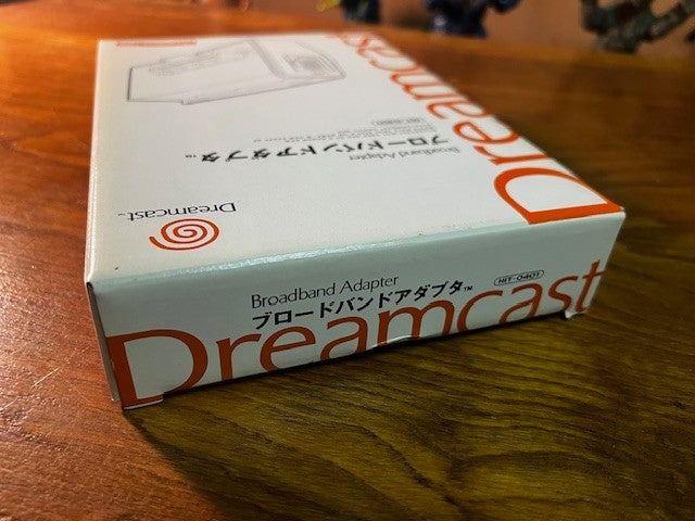 DREAMCAST BROADBAND ADAPTER - HIT-0401 - CIB - DREAM PASSPORT 3 & 1 - EXCELLENT
