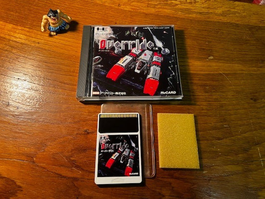 OVERRIDE – PC ENGINE – DECO – CIB – VERY GOOD