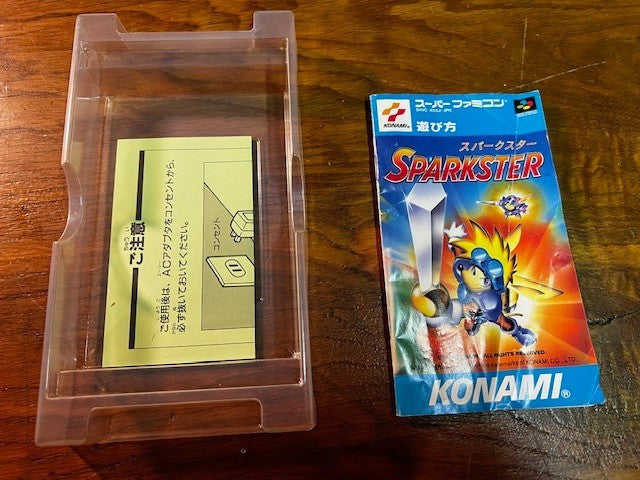 Sparkster – Super Famicom – CIB – Konami