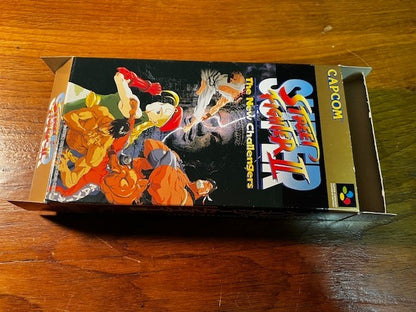 SUPER STREET FIGHTER II THE NEW CHALLENGERS - CAPCOM - SFC - 100% CIB