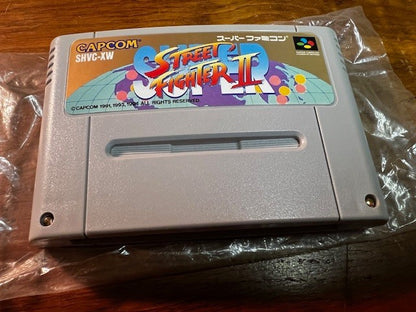 Super Street Fighter II New Challengers SFC CIB Tested Capcom Japan Excellent