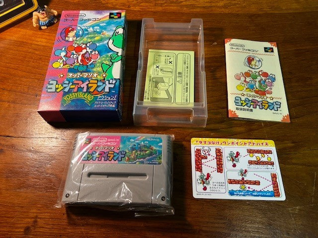 Super Mario Yoshi's Island Super Famicom SFC CIB Tested Japan Excellent