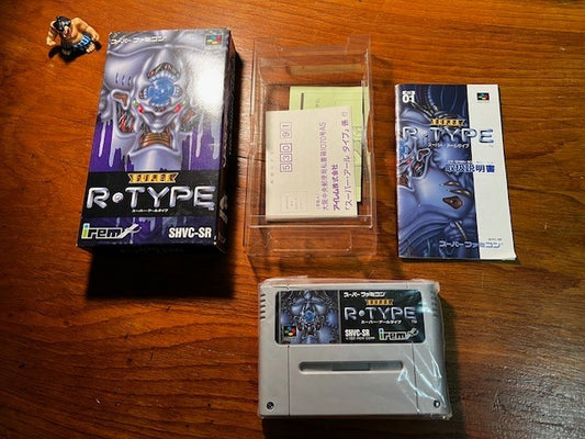 SUPER R-TYPE - IREM - SUPER FAMICOM - 100% COMPLETE - VERY GOOD