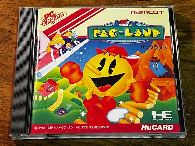 PAC LAND - PC ENGINE - NAMCOT - CIB - EXCELLENT